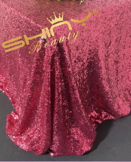 125x180cm Champagne/Gold/Silver Embroidery Mesh Sequin Tablecloth Sequin Table Overlay for Wedding/Party Decora
