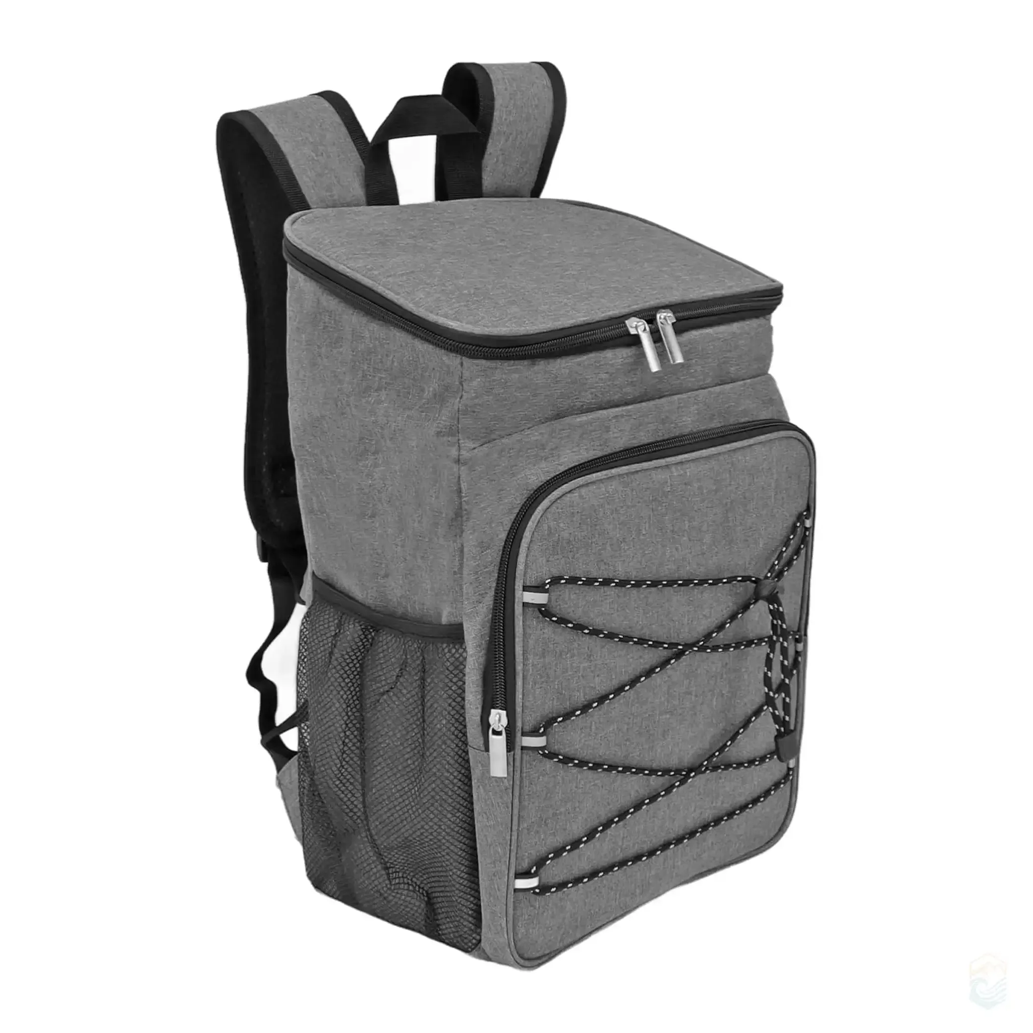 23L Insulated Cooler Backpack with Leakproof Design for Camping and Beach Trips