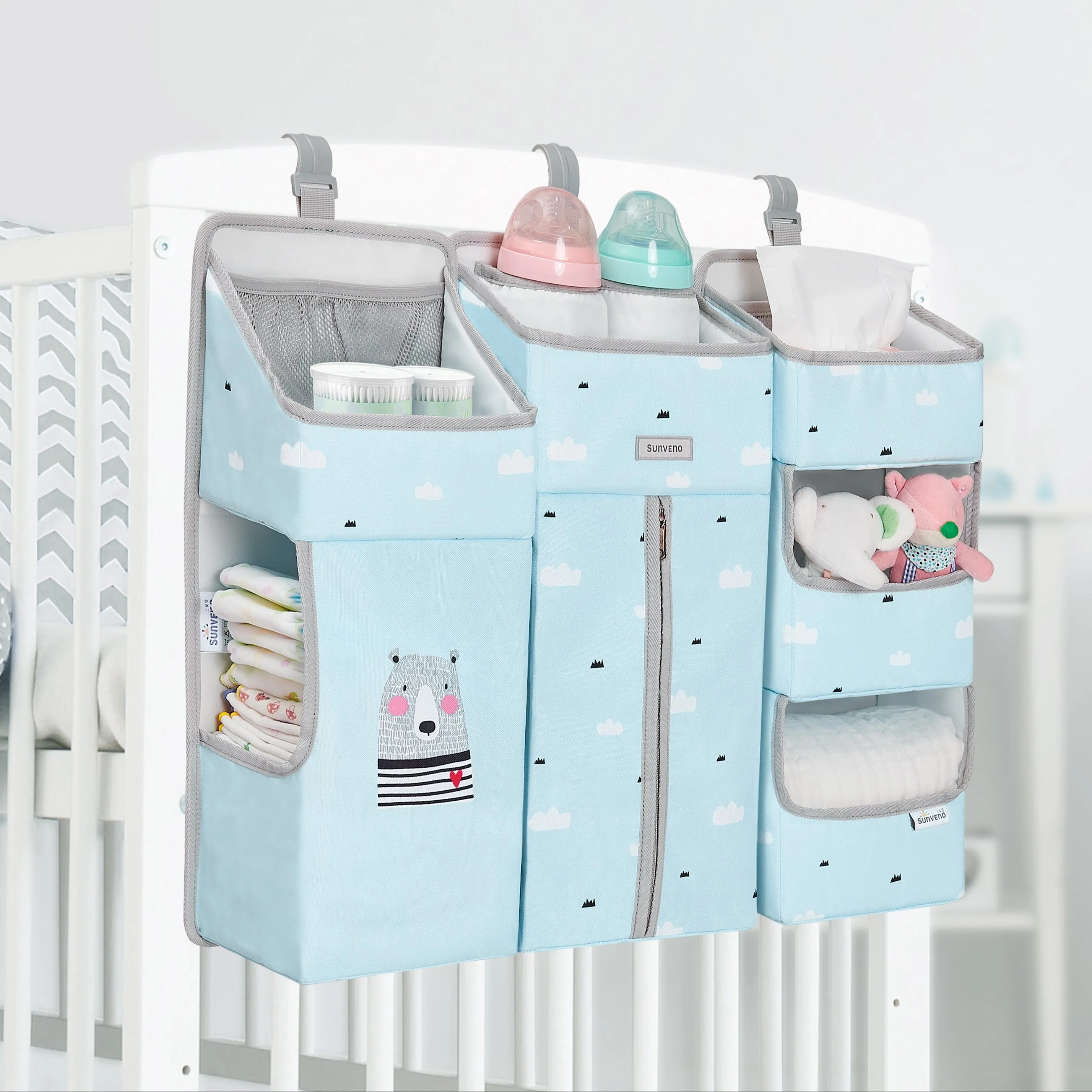 3-in-1 Crib Organizer