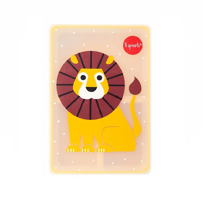 3 Sprouts Silicone Bento Box - Lion