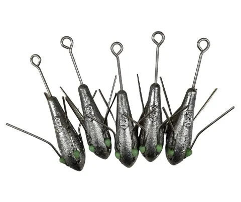 5 x 125g Breakaway Sinkers for Sand bottom Fishing Beach Fishing