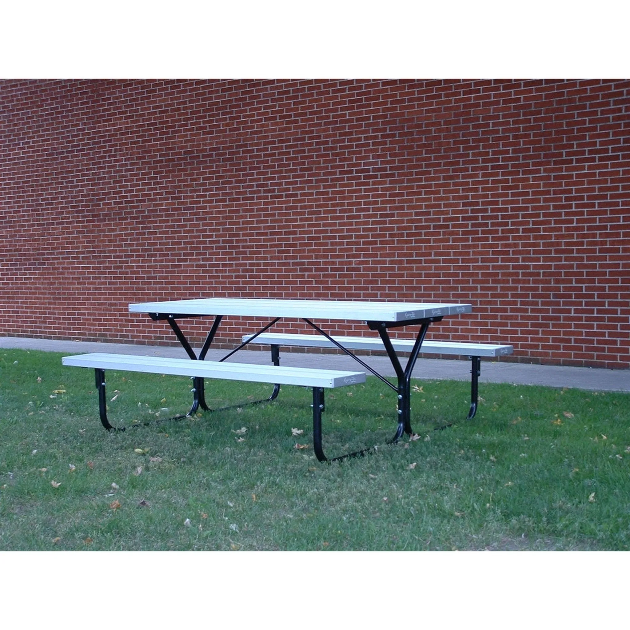 6' Metal Picnic Table