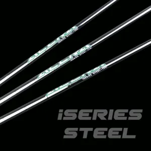 ACCRA i-Series steel Green iSeries Steel 6 iron 105 Variable #PW (36.5)