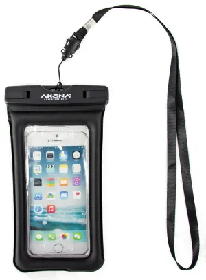 Akona - Gobi Floating Dry Phone Case - Black