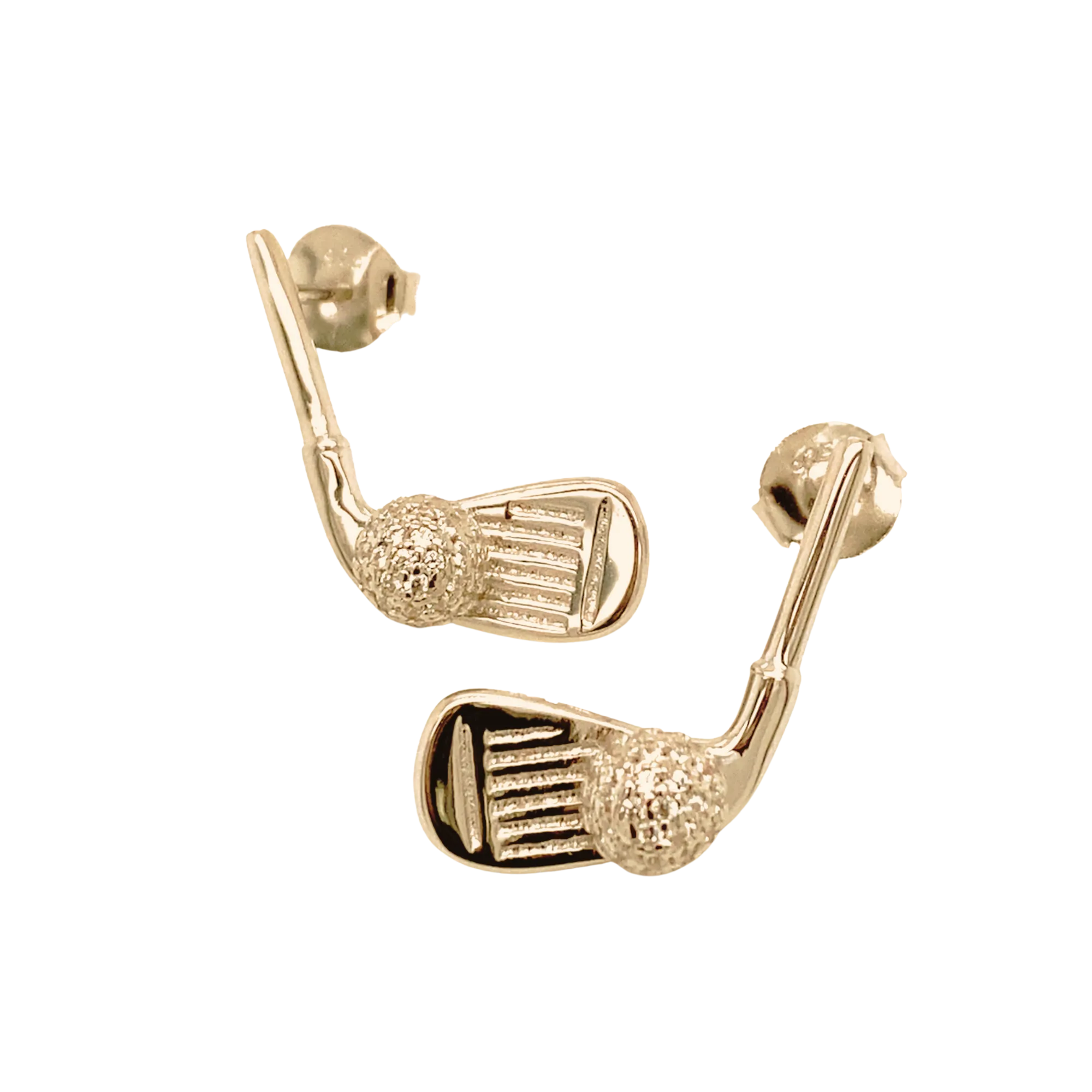 “Albatross” Golf Club Earrings
