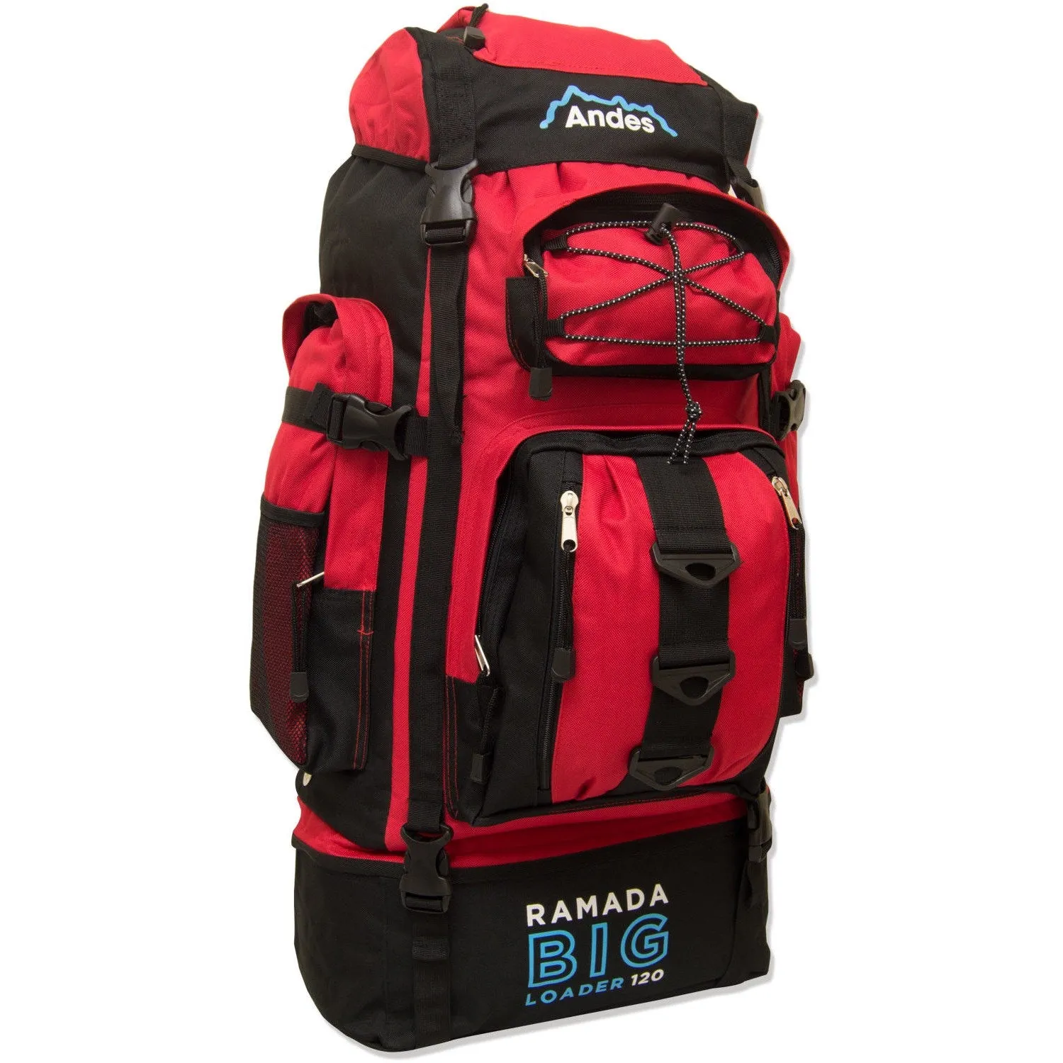 Andes Ramada 120L Extra Large Hiking Camping Backpack/Rucksack Luggage Bag