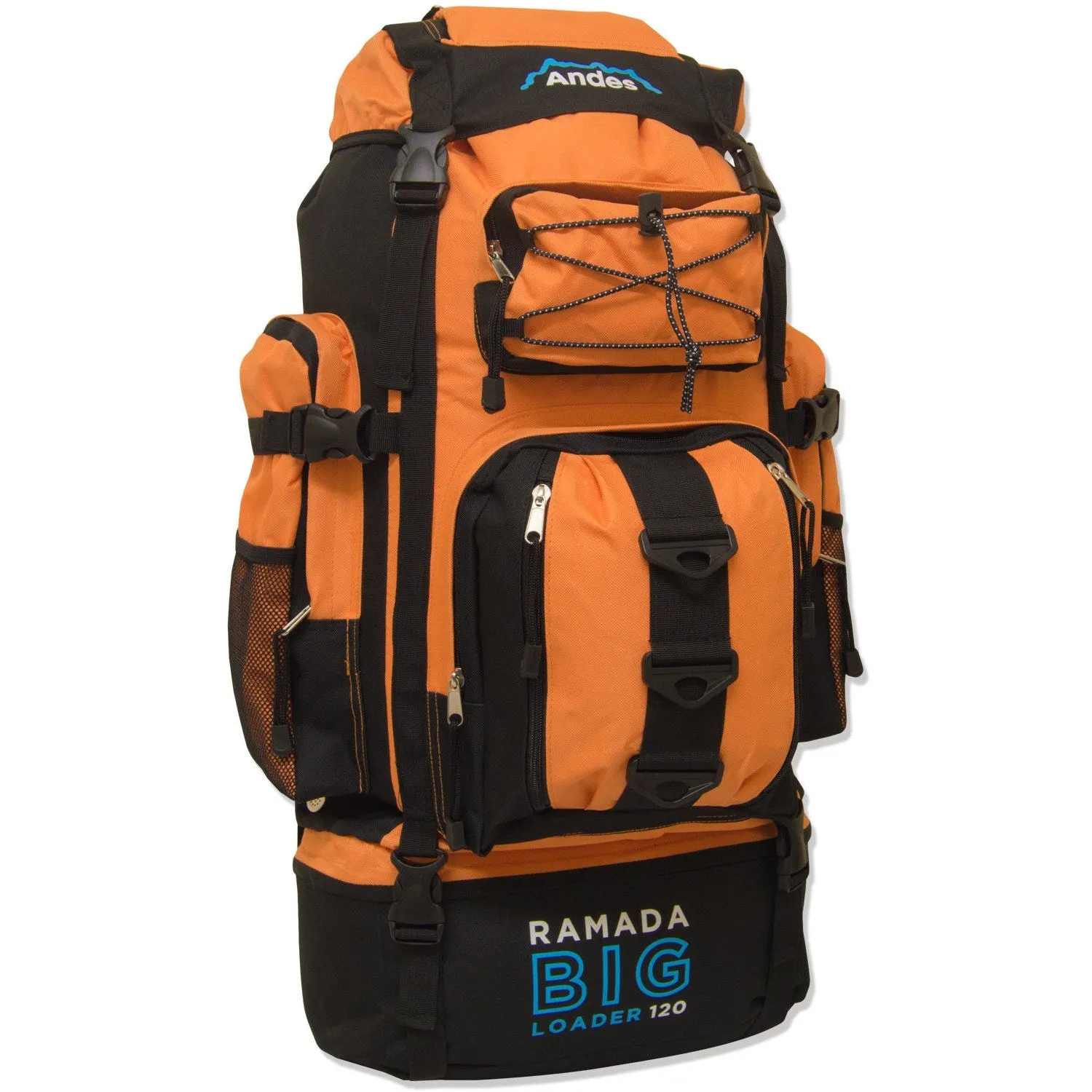Andes Ramada 120L Extra Large Hiking Camping Backpack/Rucksack Luggage Bag