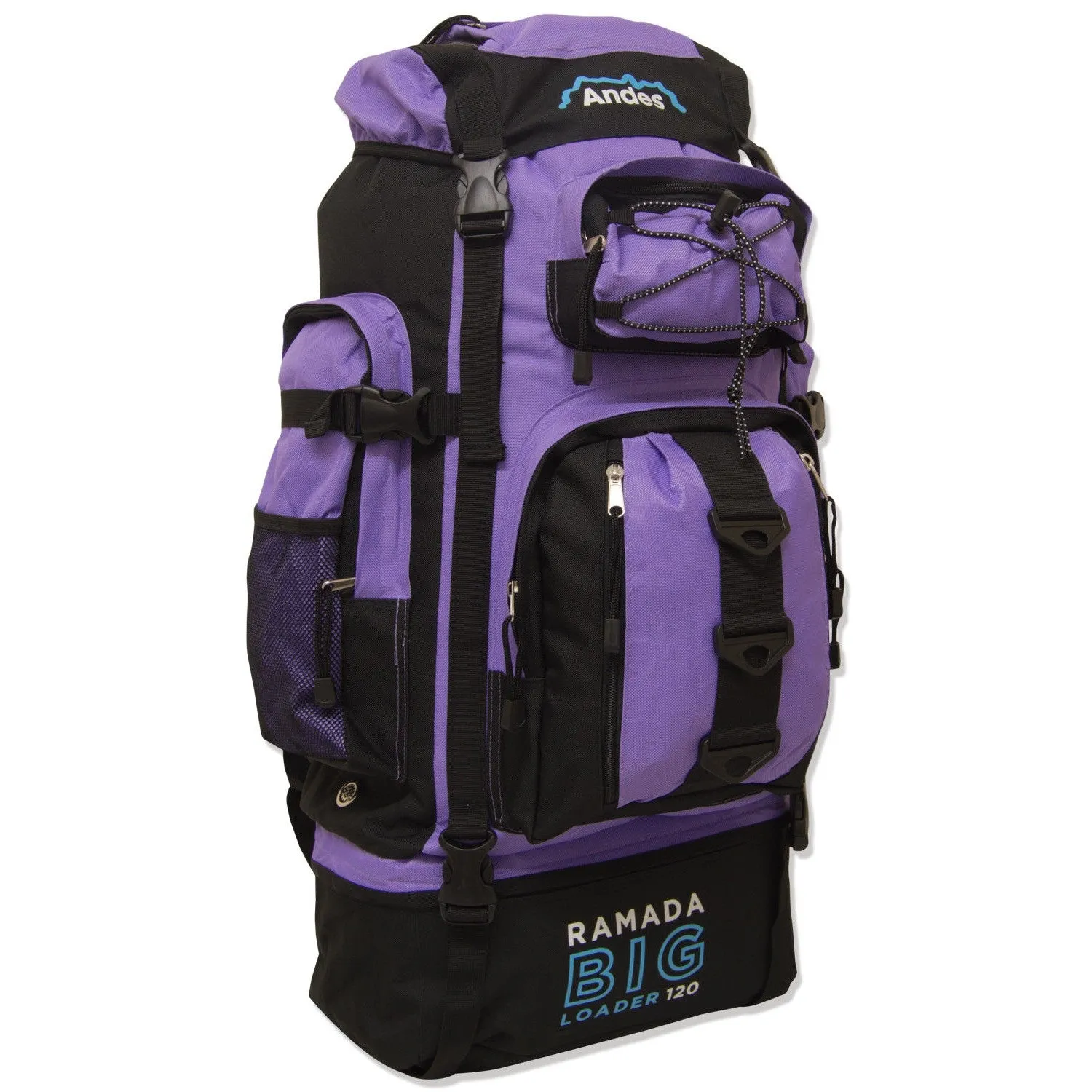 Andes Ramada 120L Extra Large Hiking Camping Backpack/Rucksack Luggage Bag