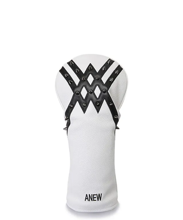 ANEW Golf: Logo Line Stud Headcover - White