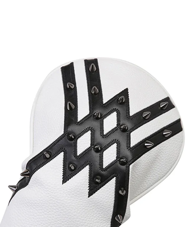 ANEW Golf: Logo Line Stud Headcover - White