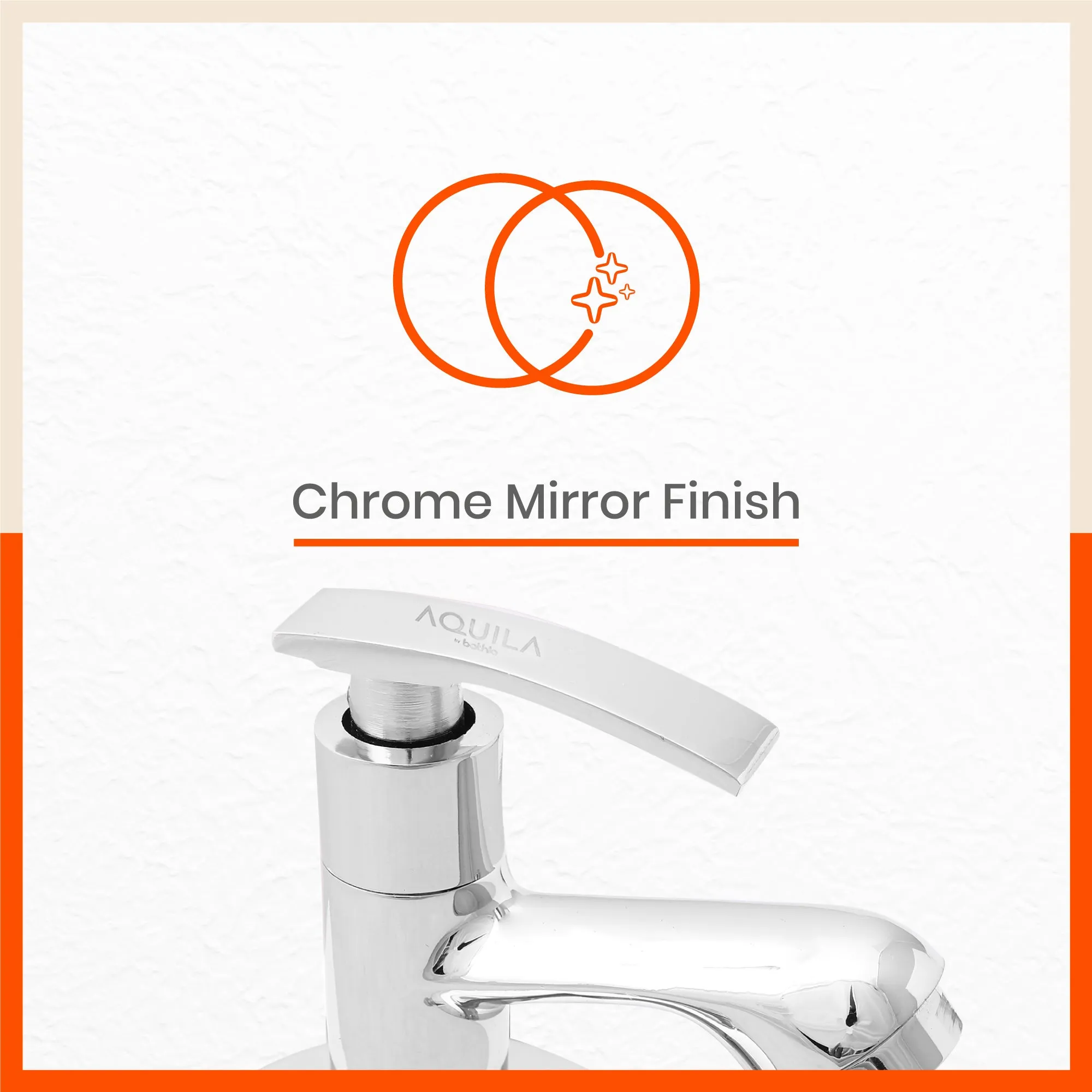 Aquila Sink Mountable Pillar Tap With Flange For Kitchen/Bathroom