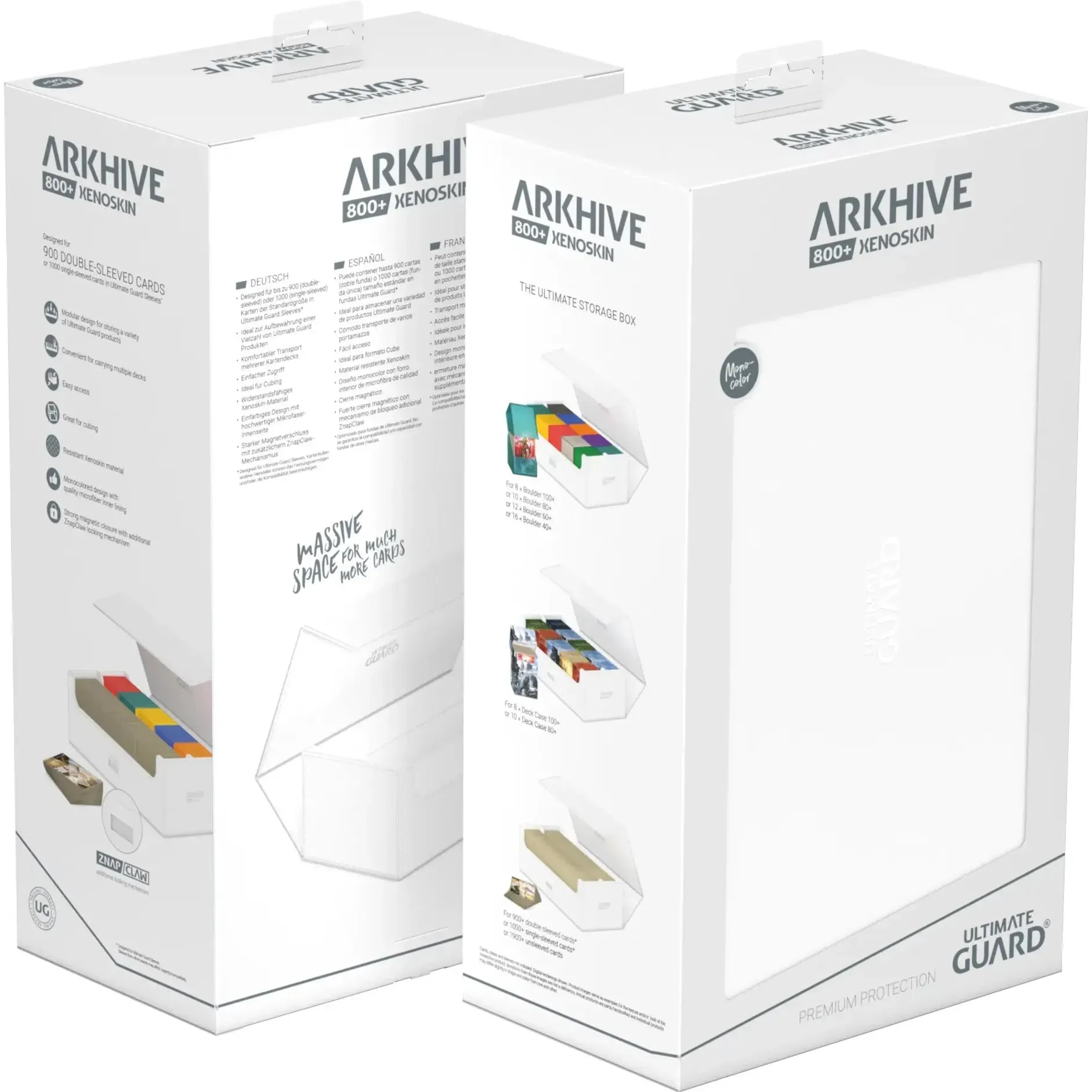 ArkHive Flip Case 800  Xenoskin/White Monocolor