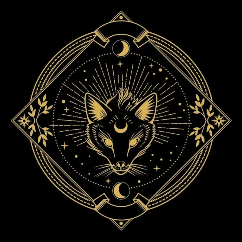 Astrology Table Altar Cloth