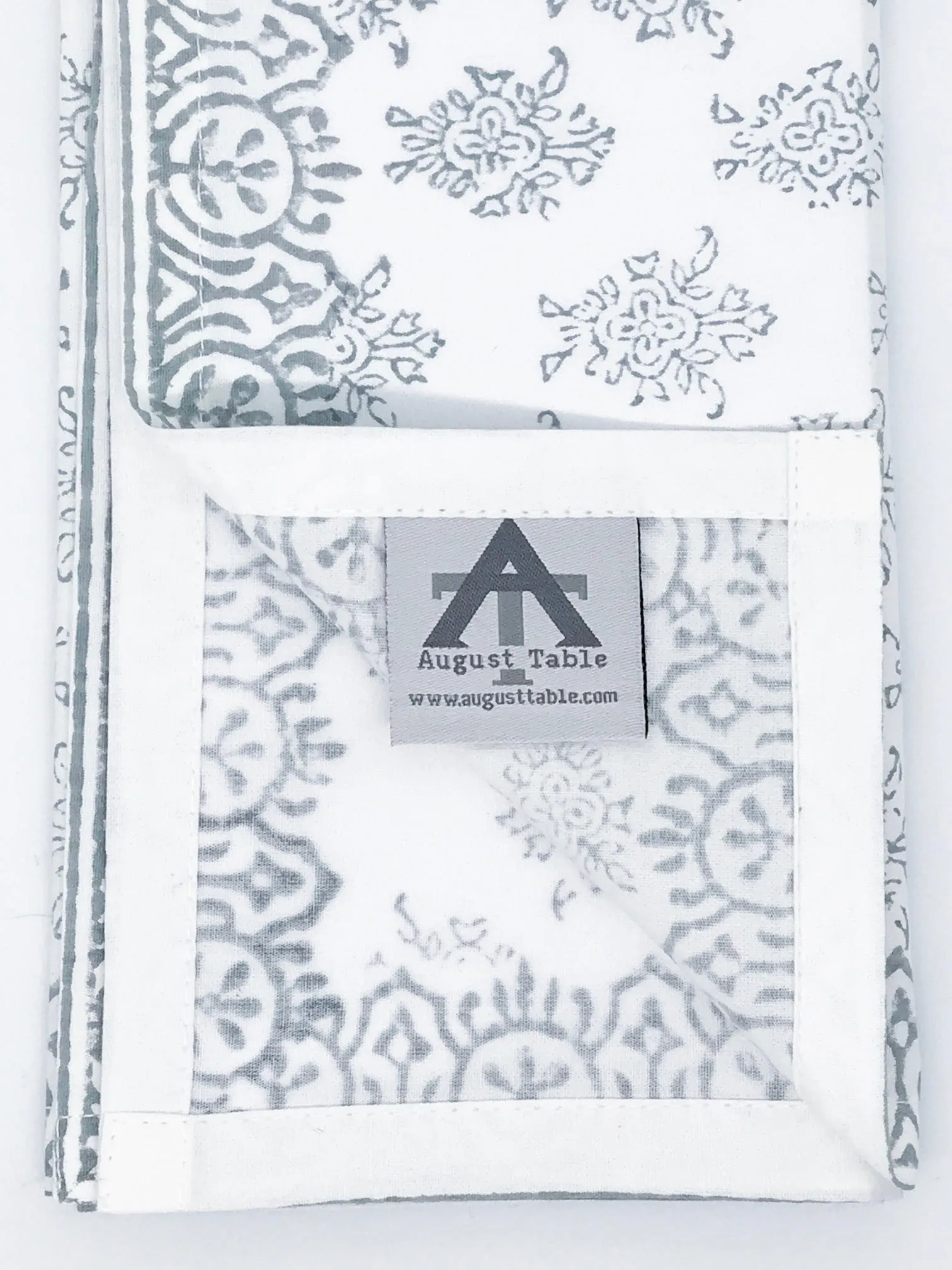 August Tablecloth in Tern Gray