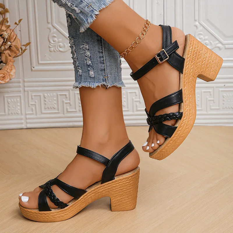 Aurora Braided Sandals