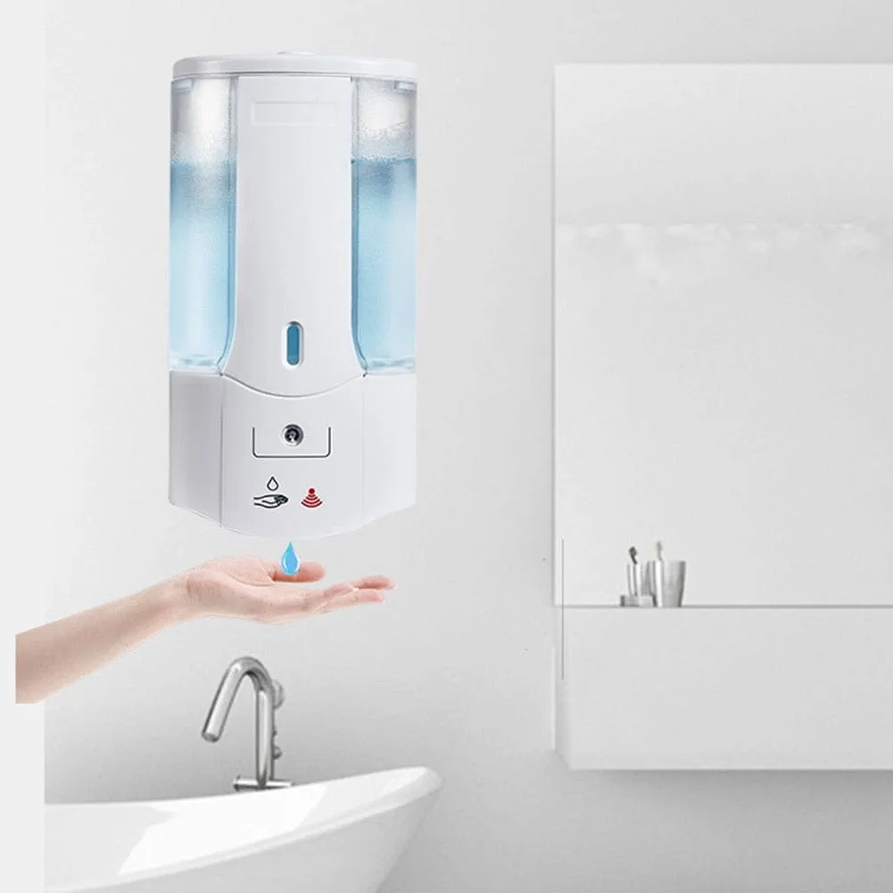 Automatic Wall Mounted Hand Sanitizer Liquid Soap Dispenser 450ml
