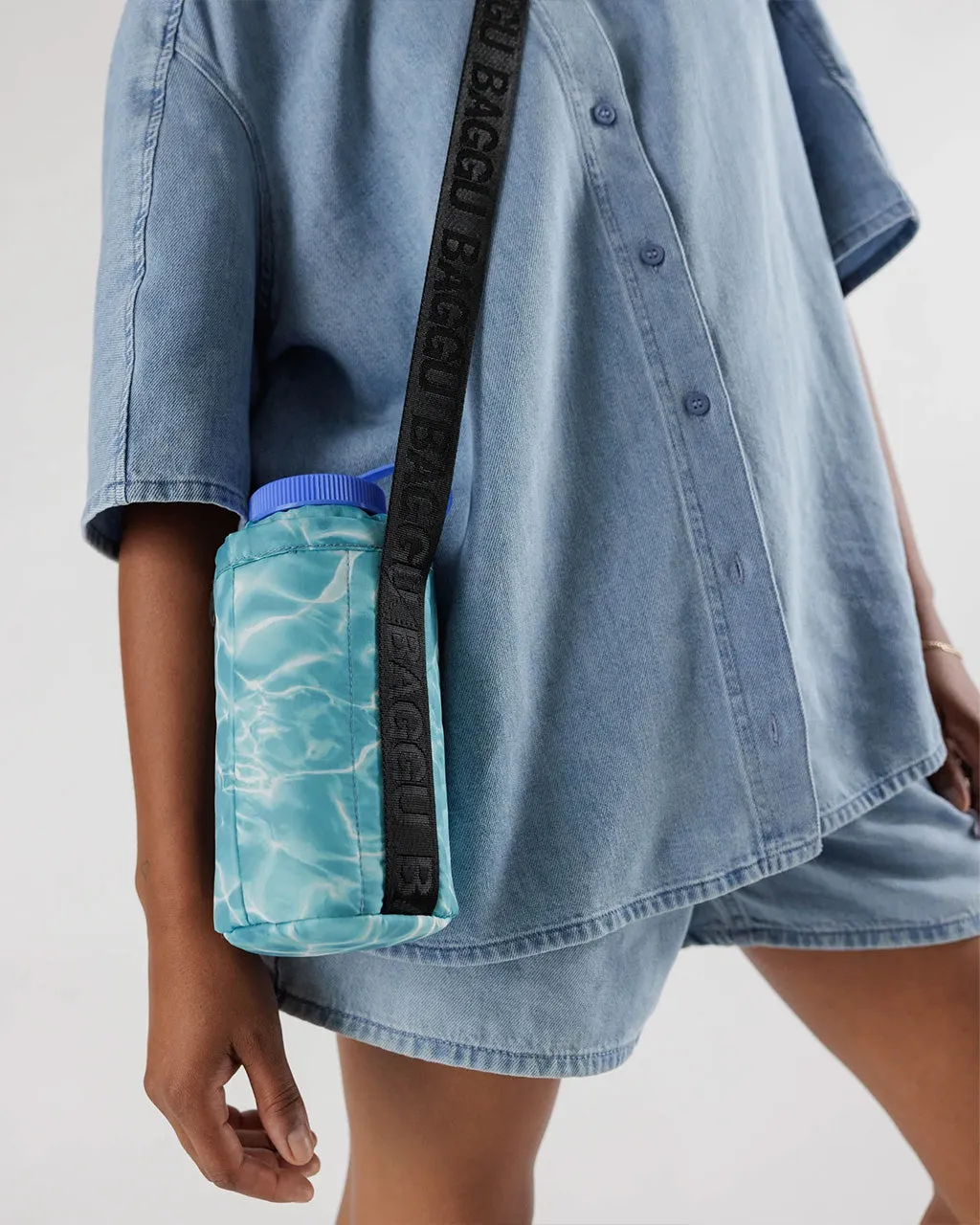 Baggu Puffy Water Bottle Sling