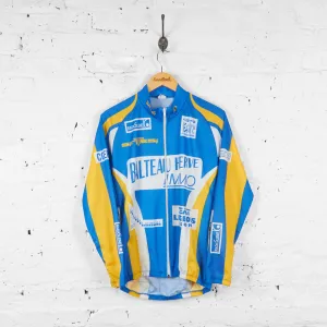 Balteau Herve Immo Long Sleeve Cycling Jersey - Blue - M