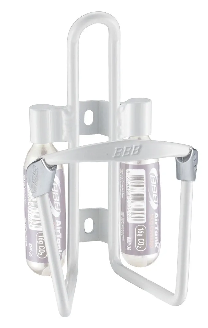 BBB Cycling BottleCage CO2 Tank White