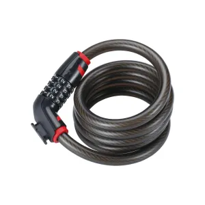 BBB Cycling CodeLock 12mm x 1800mm Coil Cable Combination Lock