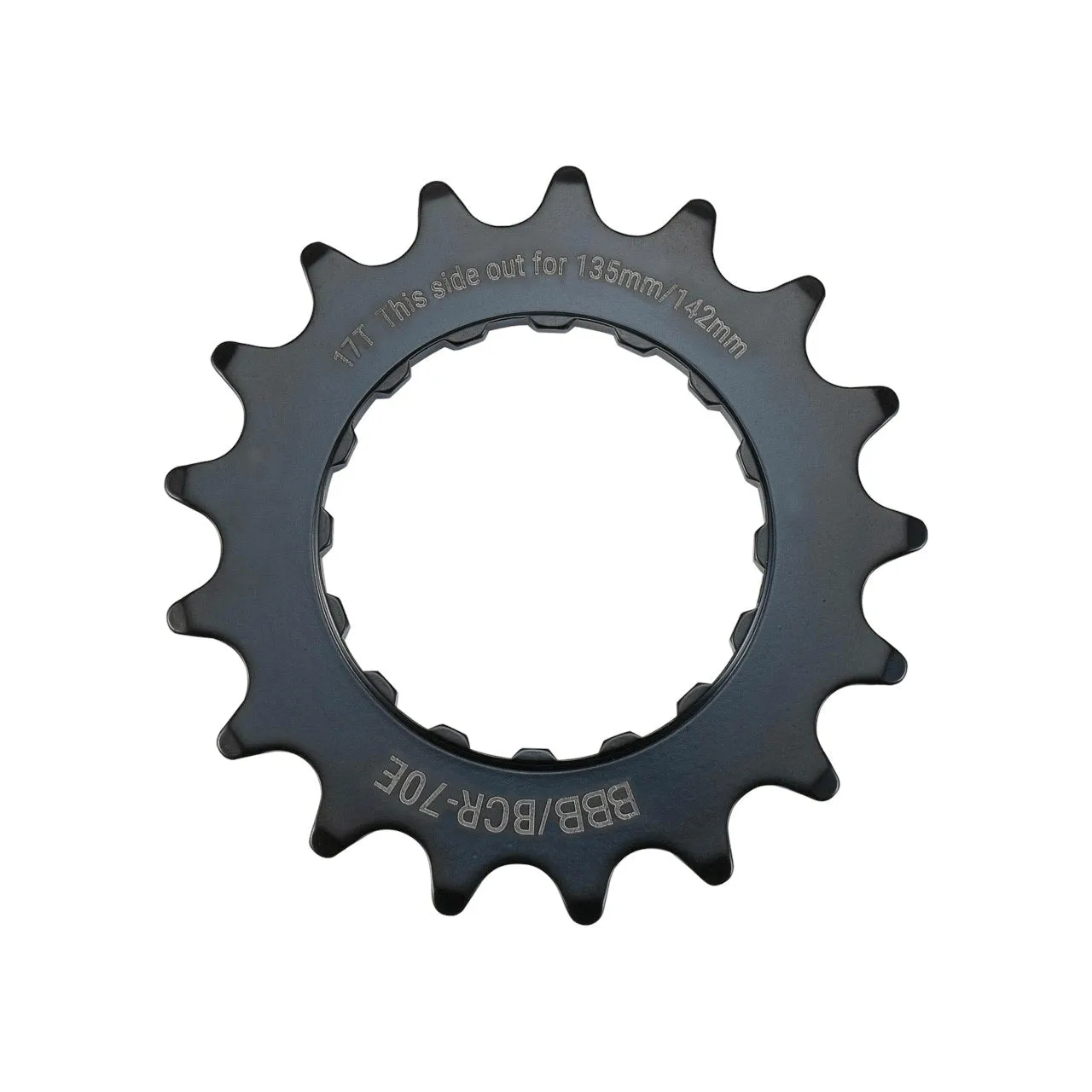 BBB Cycling E-Bike Sprocket 17 Teeth Cr Matt Ed 3/32" x 17T Offs