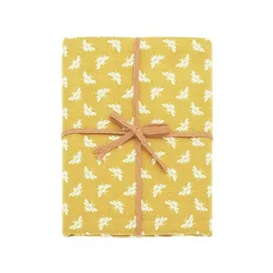 Bee Tablecloth 130cm x 180cm | Ochre