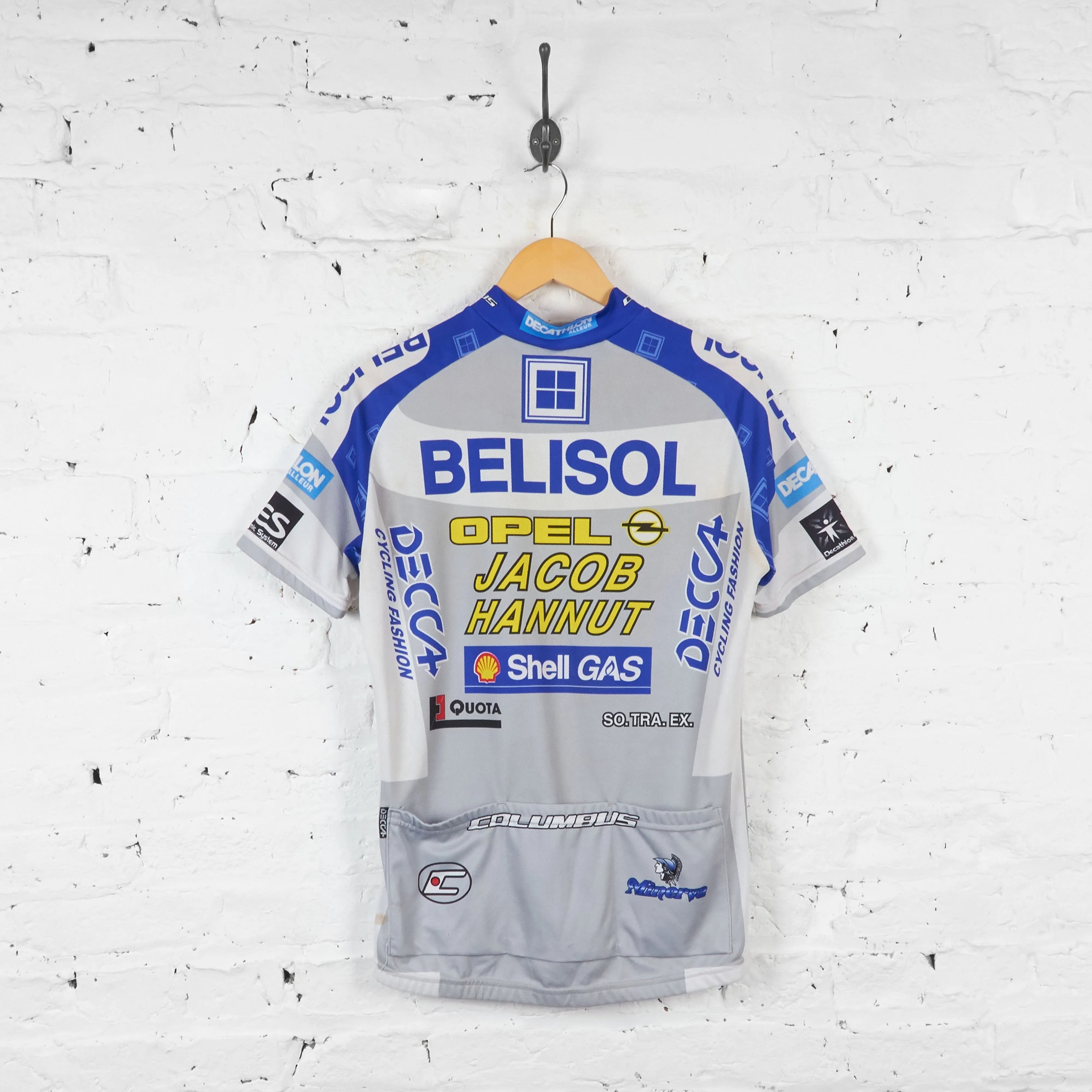 Belisol Decca Cycling Top Jersey - Grey - L