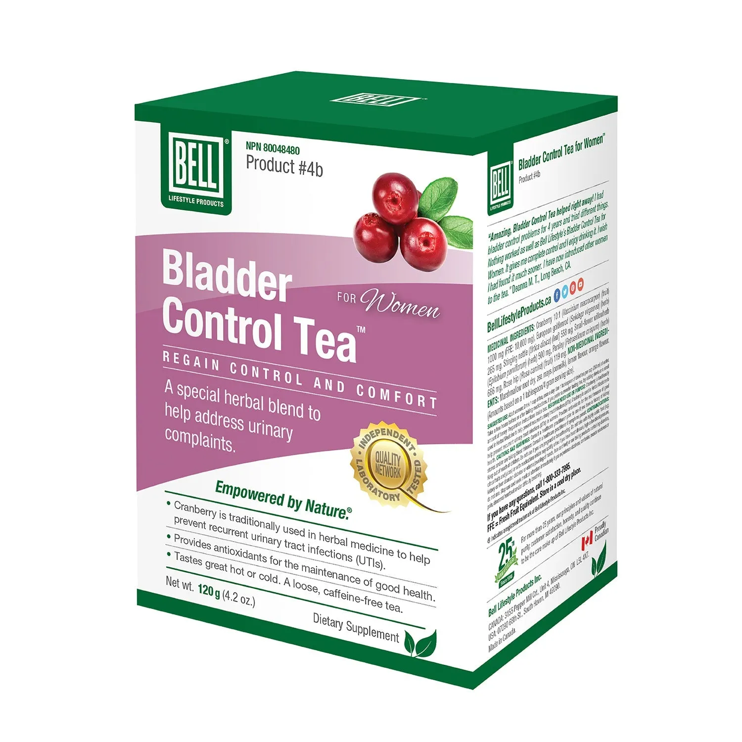 Bell Bladder Control Tea for Women™ 120 Grams