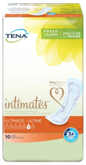 Bladder Control Pad TENA¬ Intimates» 16 Inch Length Heavy Absorbency Polymer Female Disposable BG of 10