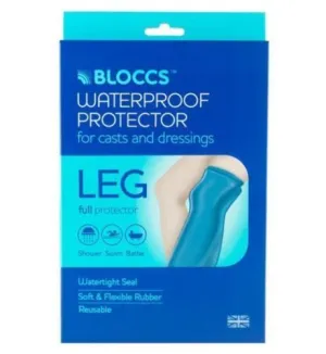 Bloccs Waterproof Protector for Casts and Dressings - Adult Full/Long Leg