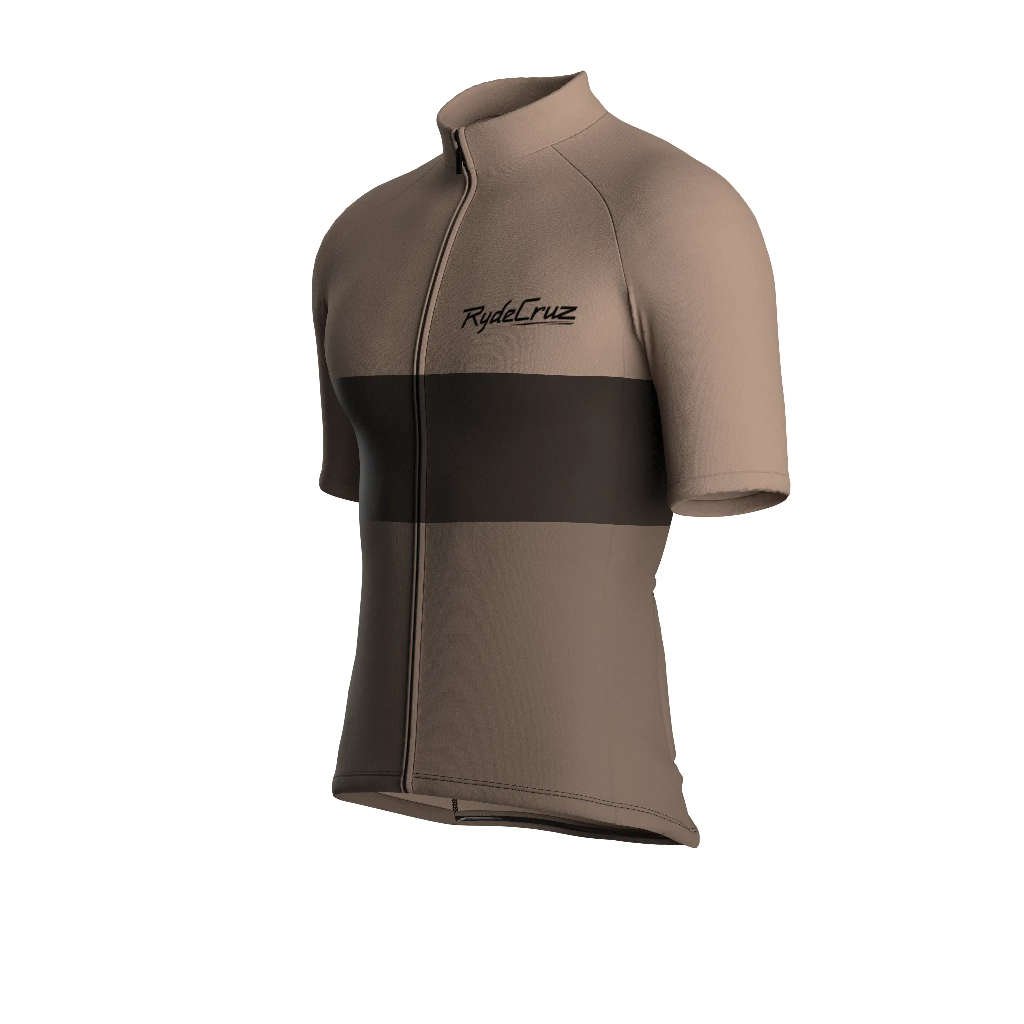 Bold Stride | Warm Taupe Male Short Sleeves Jersey