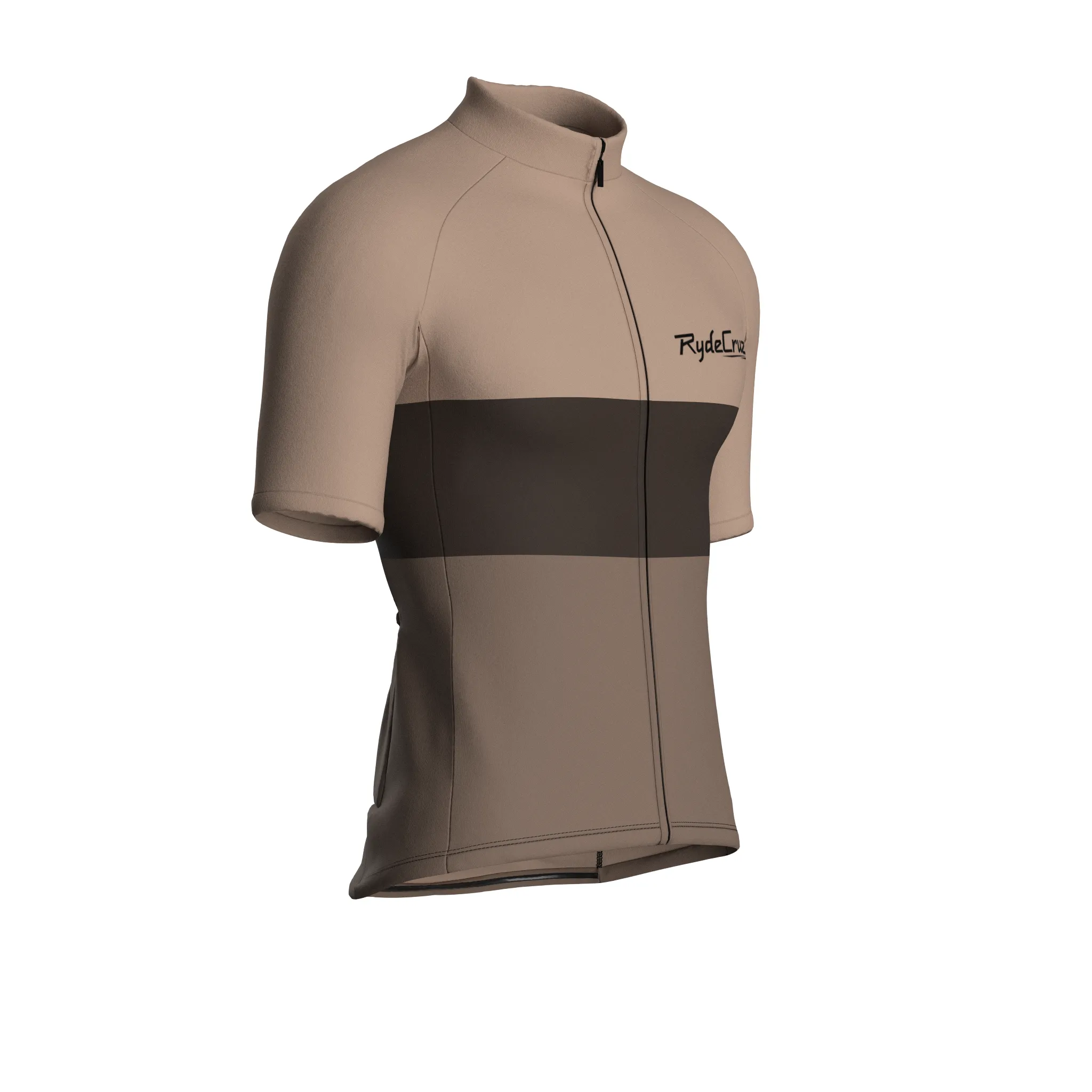 Bold Stride | Warm Taupe Male Short Sleeves Jersey