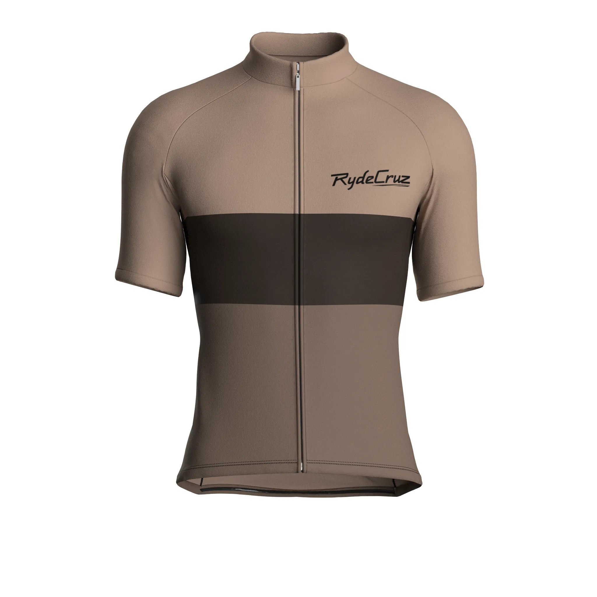 Bold Stride | Warm Taupe Male Short Sleeves Jersey