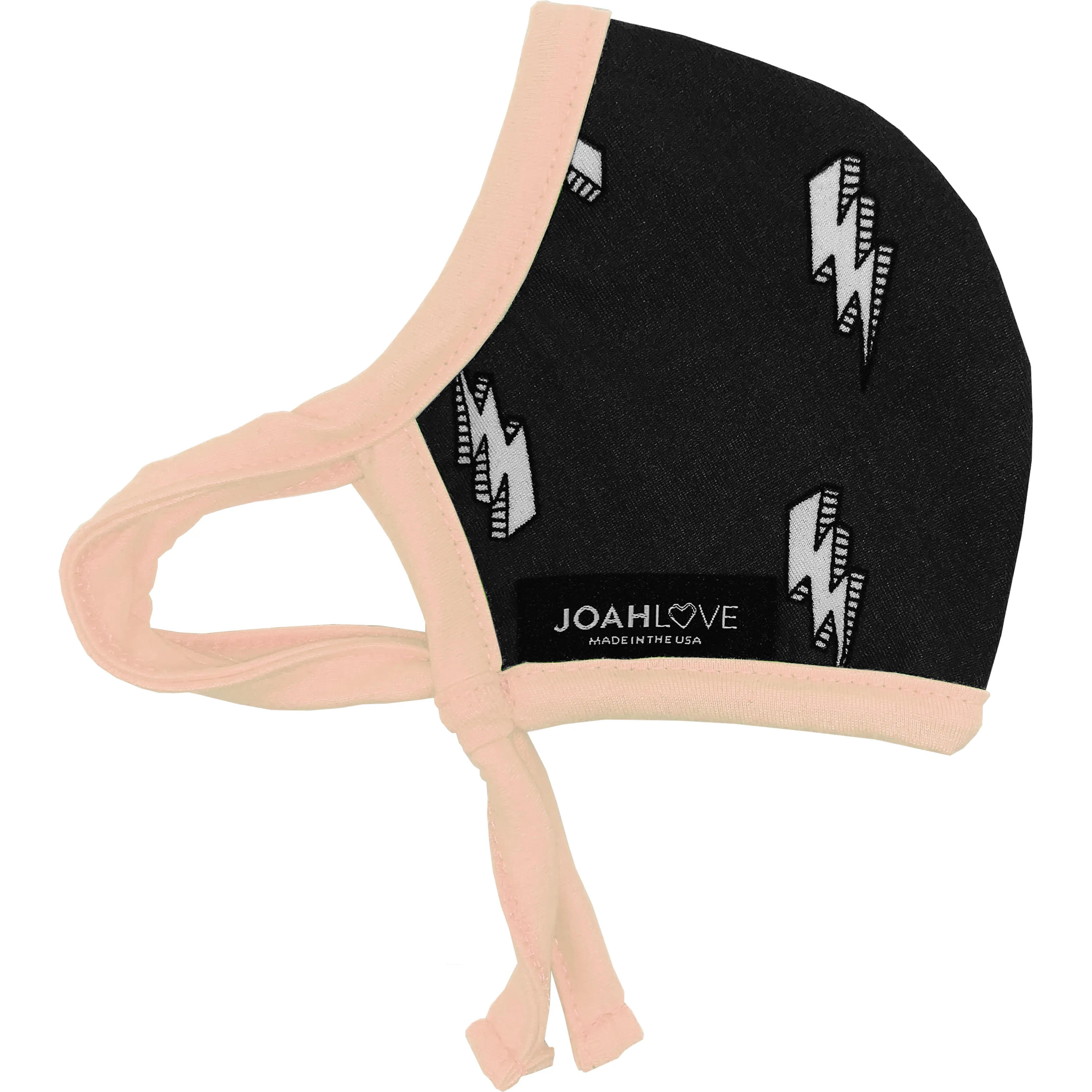 Bolt Black | Peach