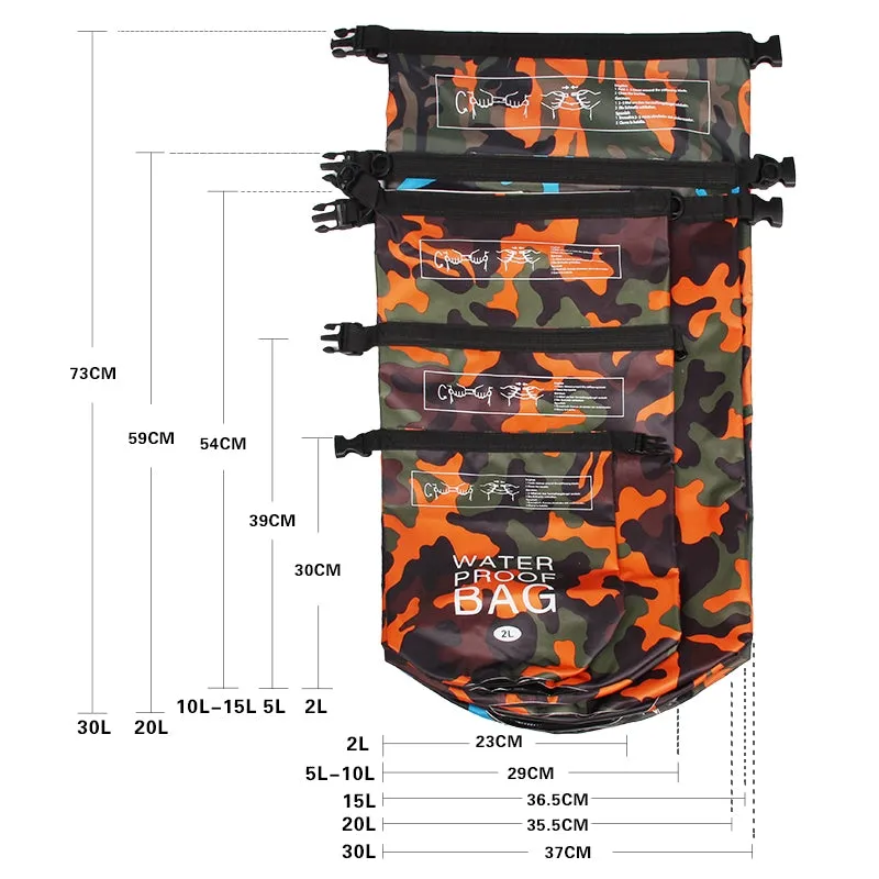 Camo Waterproof Dry Bag