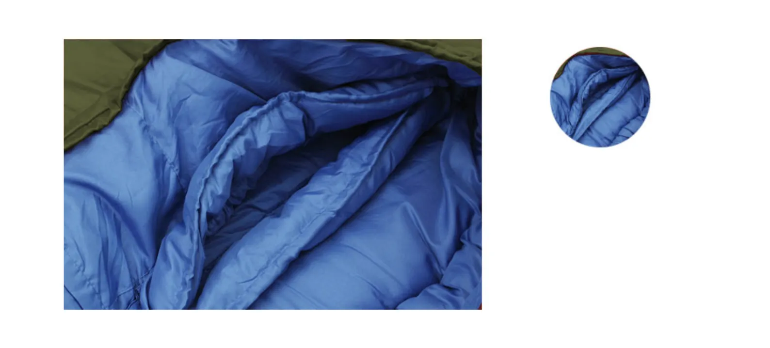 Camping Mummy Sleeping Bag Single  -8°C *Army Green