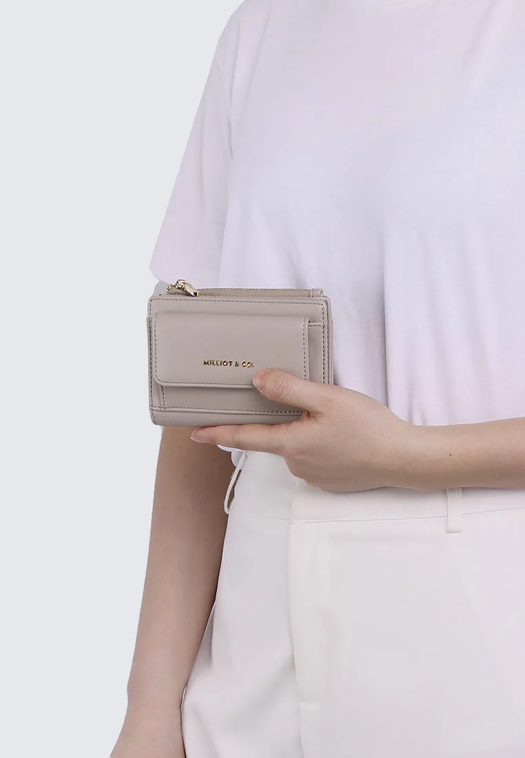 Candy Pop Top Zip Mini Wallet (Smoke)