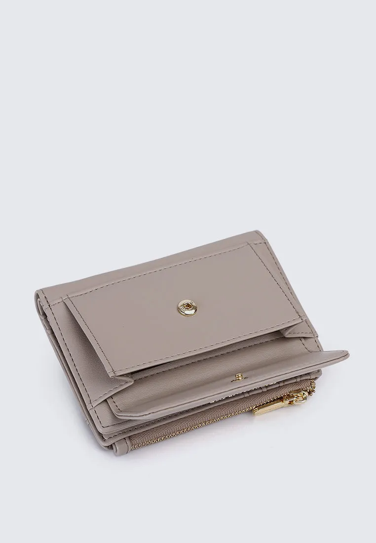 Candy Pop Top Zip Mini Wallet (Smoke)