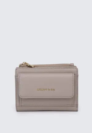 Candy Pop Top Zip Mini Wallet (Smoke)