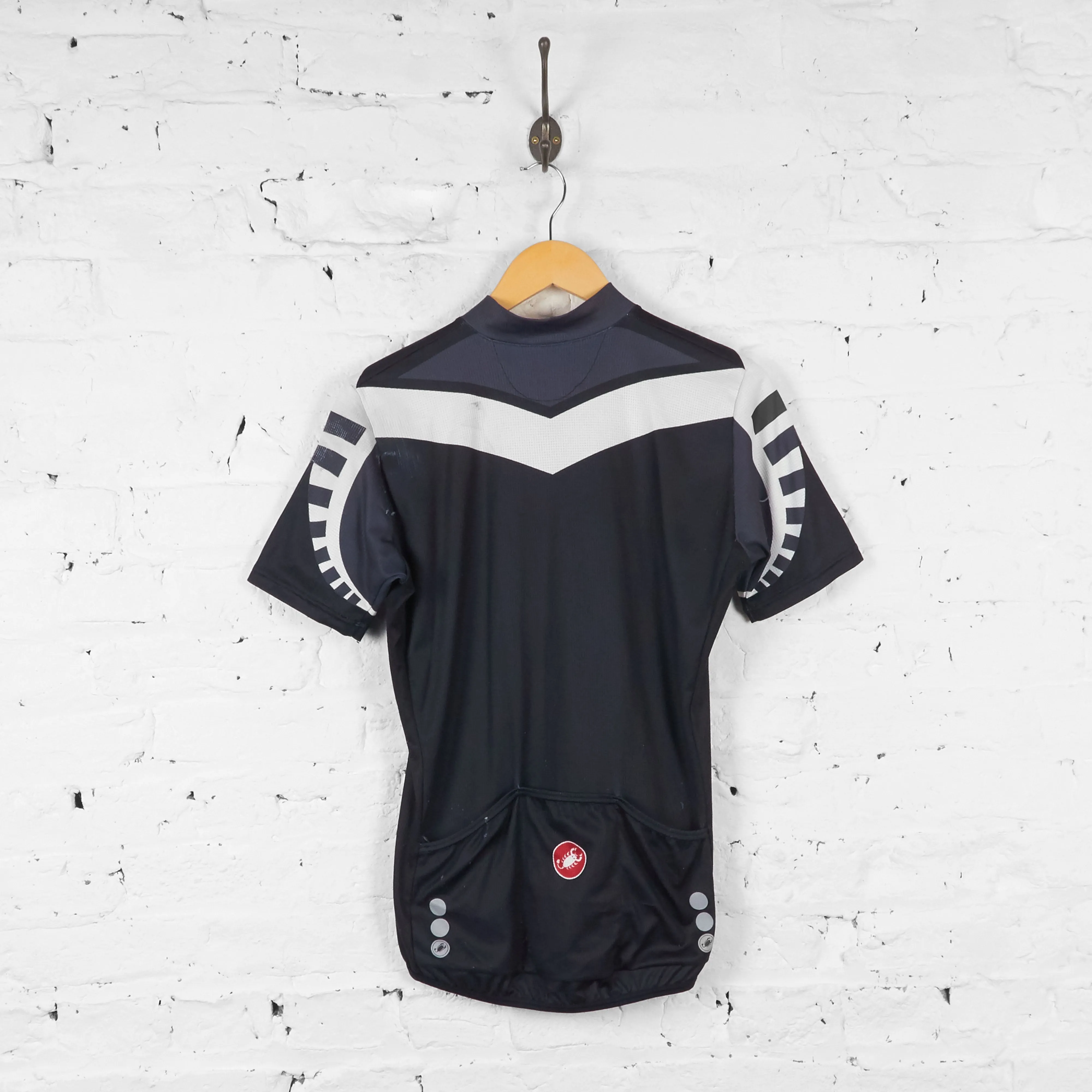 Castelli Cycling Jersey - Black - L