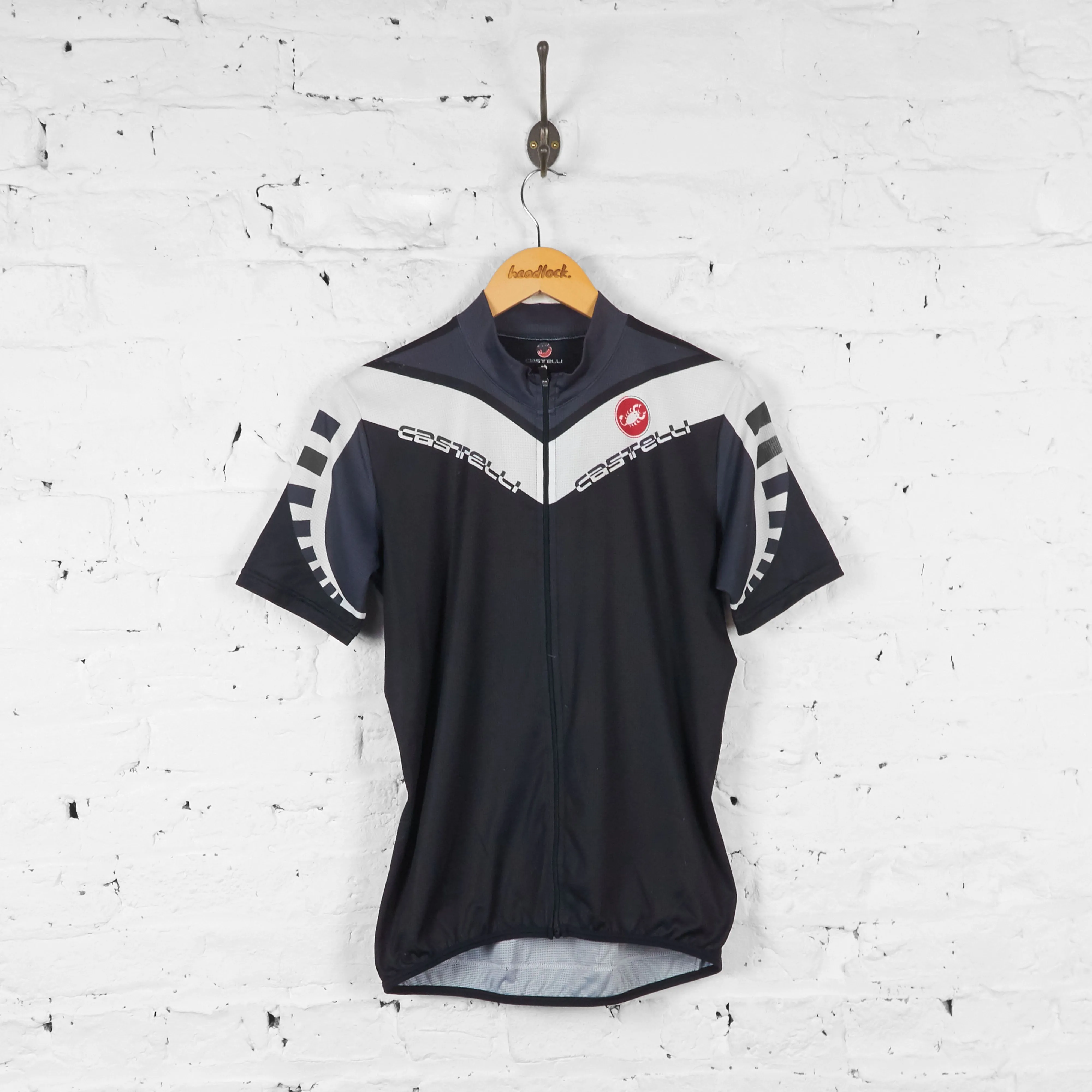Castelli Cycling Jersey - Black - L