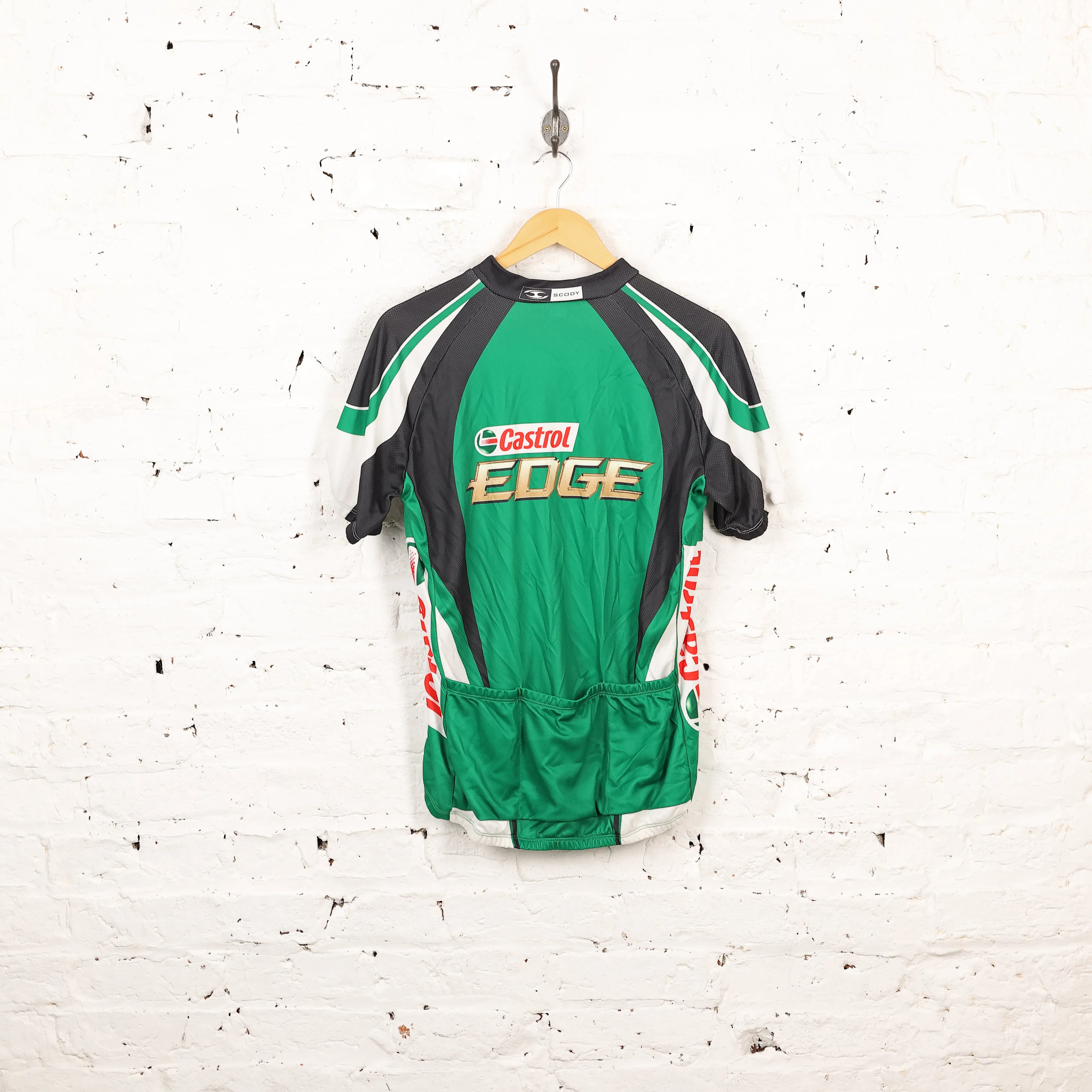 Castrol Edge Cycling Top Jersey - Green - L