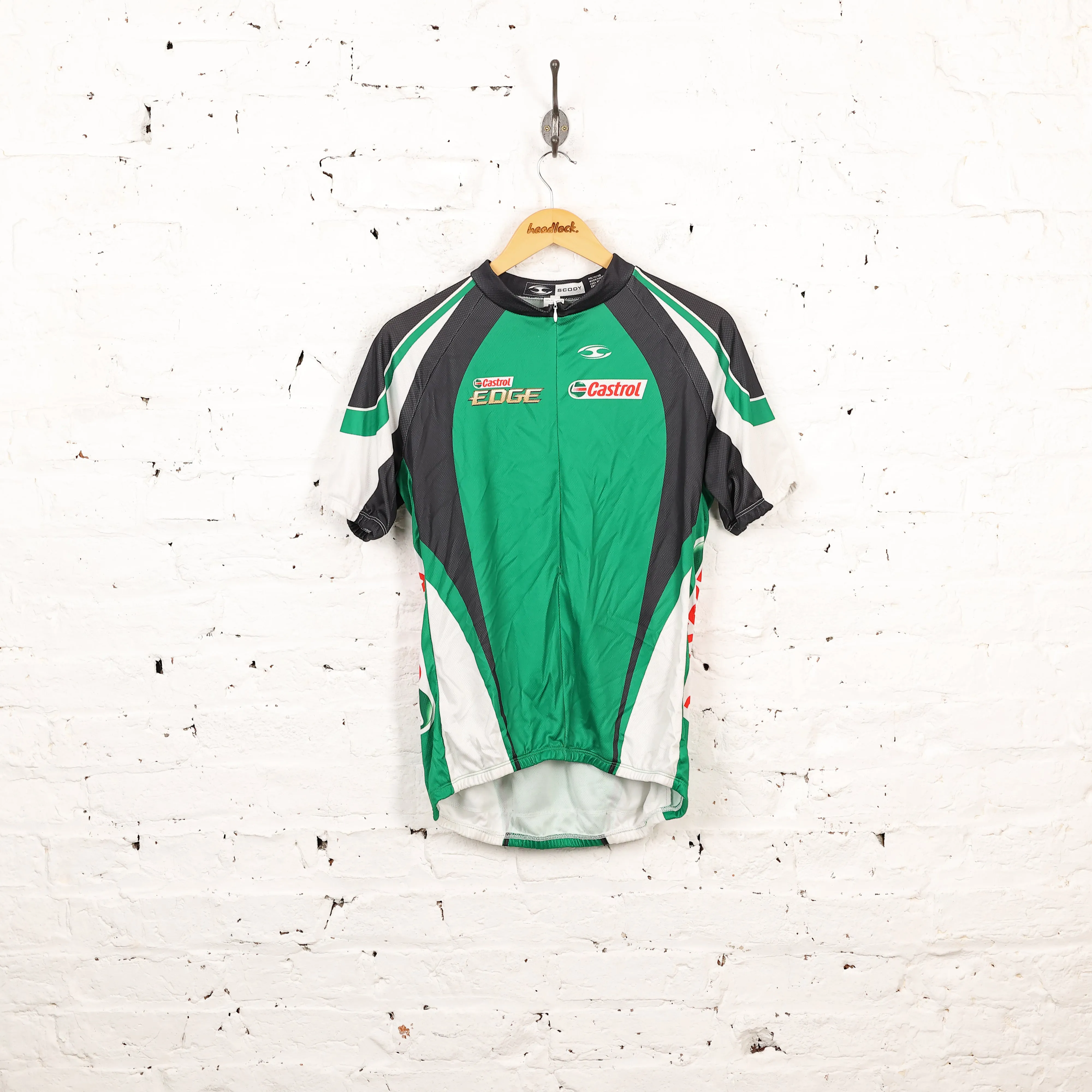 Castrol Edge Cycling Top Jersey - Green - L