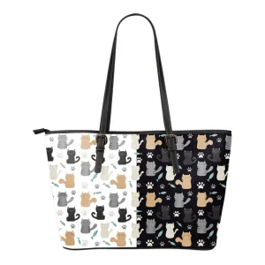 Cat Print Tote Bag
