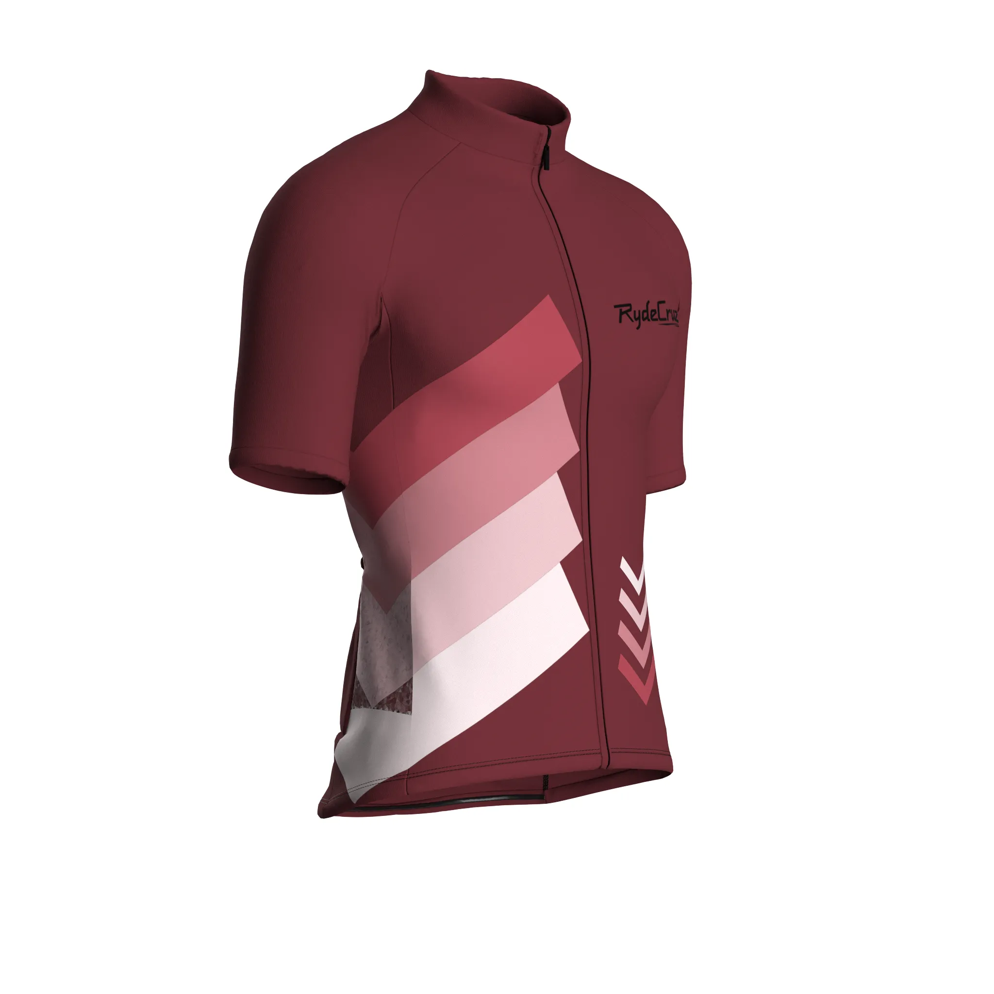 Celestial Grid | Wine Male Short Sleeves Jersey