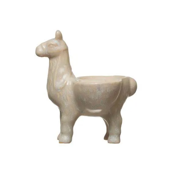 Ceramic Llama Dish