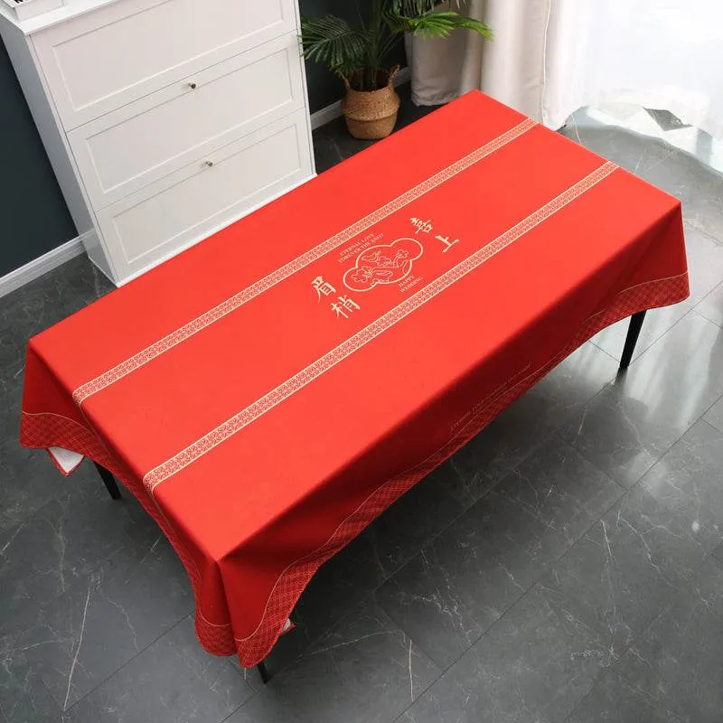 Chinese Cotton And Linen Tablecloth Wedding Tablecloth