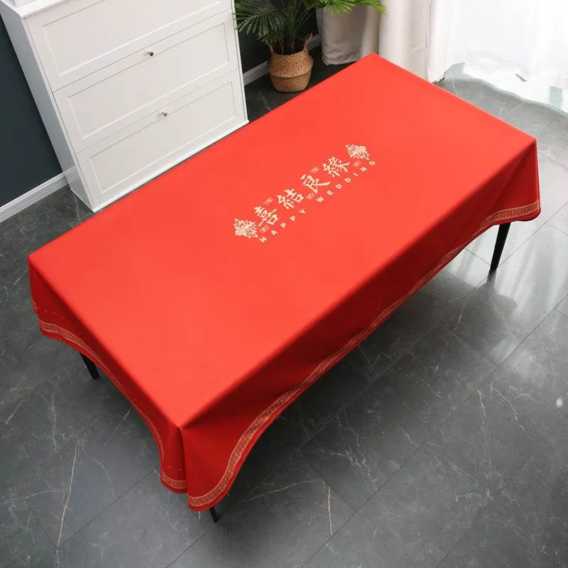 Chinese Cotton And Linen Tablecloth Wedding Tablecloth