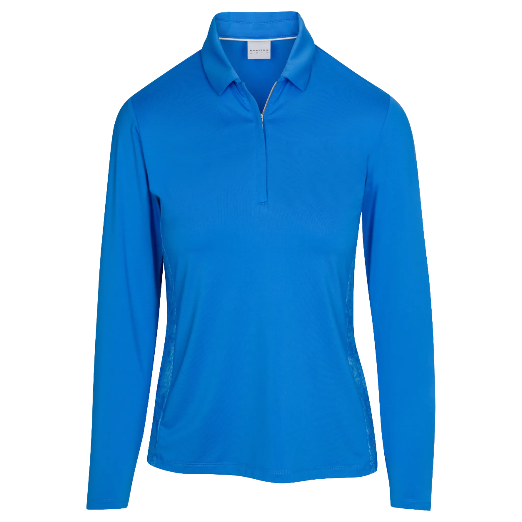 Chloe Jersey Performance Long-Sleeve Polo