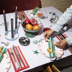 Christmas Tablecloth Temporary Stickers